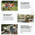 JBL Boombox 2 Bluetooth Wireless Speaker Outdoor High-power Outdoor Portable Speaker Connected To Dual Devices Simultaneously