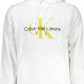 CALVIN KLEIN MEN'S WHITE ZIPLESS SWEATSHIRT