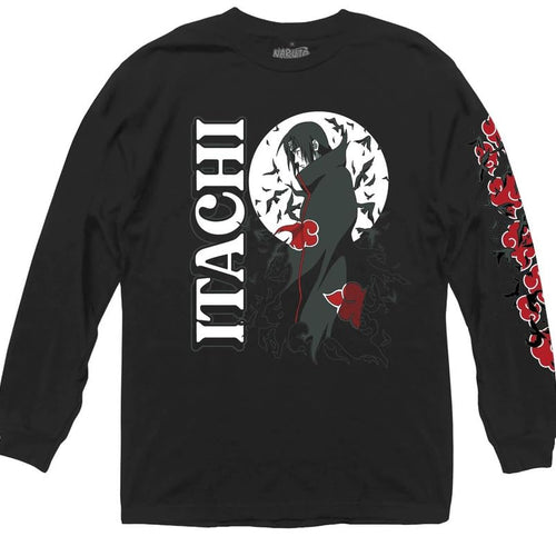 Itachi Uchiha Crows Dispersion Long Sleeves Shirt
